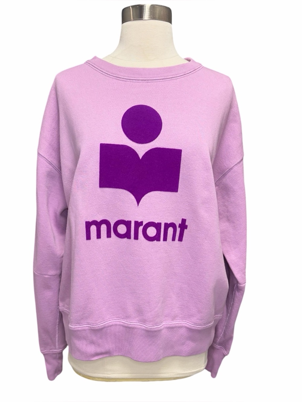 Isabel Marant Velvet Logo Sweatshirt NWT